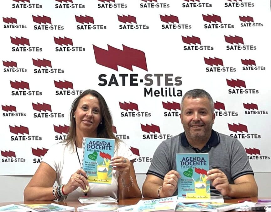 SATE-STEs PRESENTA SU AGENDA DOCENTE PARA EL CURSO ESCOLAR 2025-2026