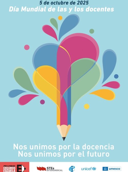 DÍA 5 DE OCTUBRE DE 2025. DÍA MUNDIAL DE LAS Y LOS DOCENTES