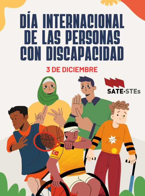 3 DE DICIEMBRE. DÍA INTERNACIONAL DE LAS PERSONAS CON DISCAPACIDAD